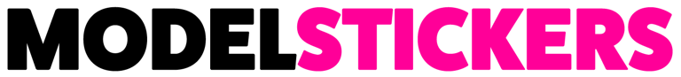 Model Stickers logo