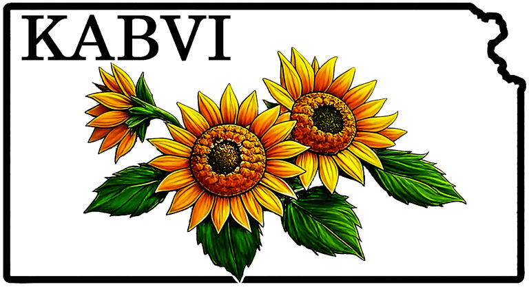 Kansas Association for the Blind and Visually Impaired - KABVI logo
