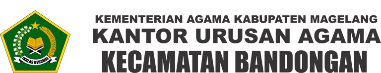 Kantor Urusan Agama Kecamatan Bandongan logo
