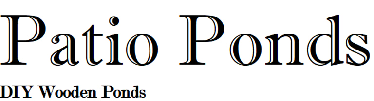 Patio Ponds logo