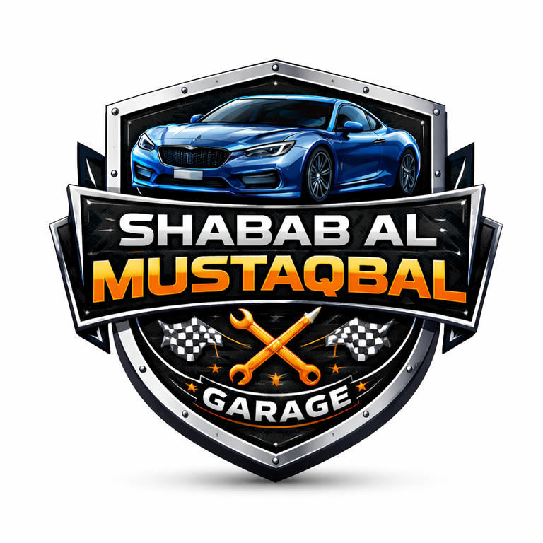 shbabalmustaqbalgarage logo