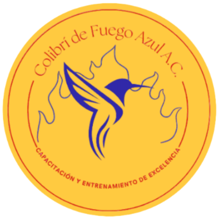 Colibrí de Fuego Azul logo