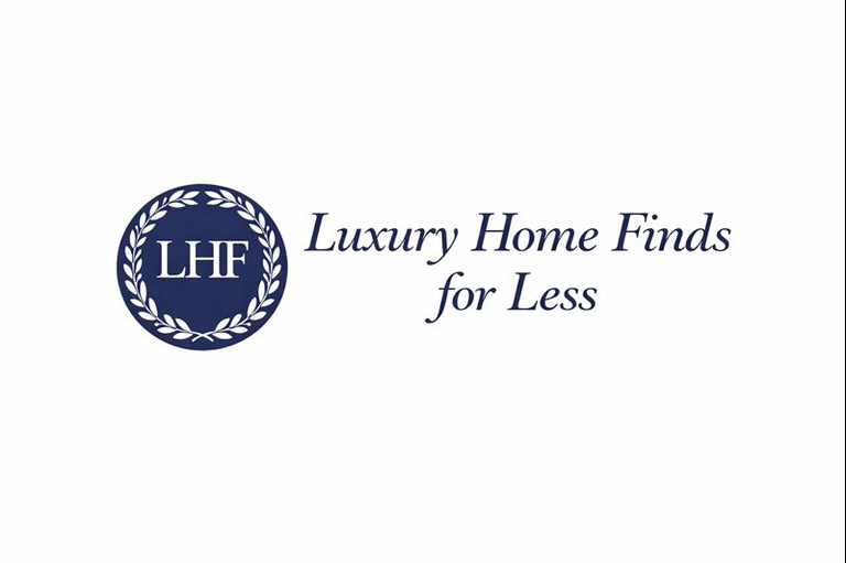 Luxury Home Finds for Less or LHF for less logo