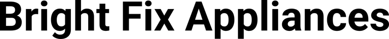 Bright Fix Appliances logo