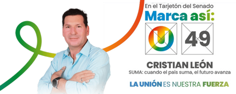 Voto-Suma-U49 Cristian León logo
