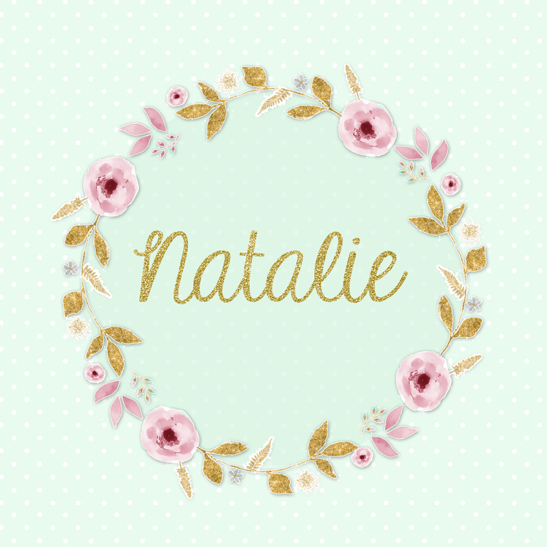 Natalie moda infantil logo