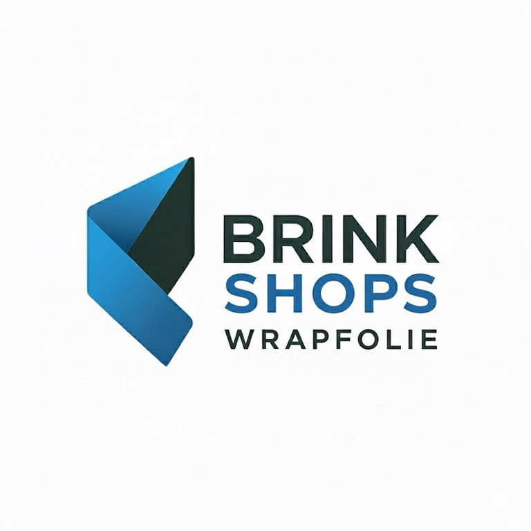 Brinkshops Wrapfolie logo