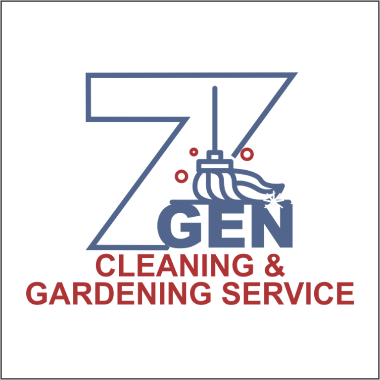 7gen cleaning and gardening service logo