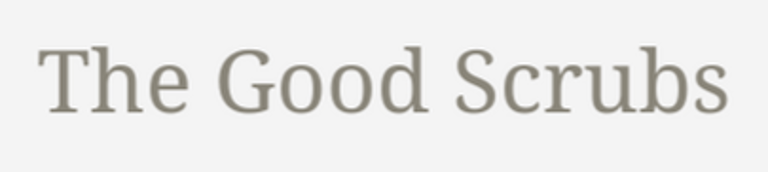 Thegoodscrubs logo