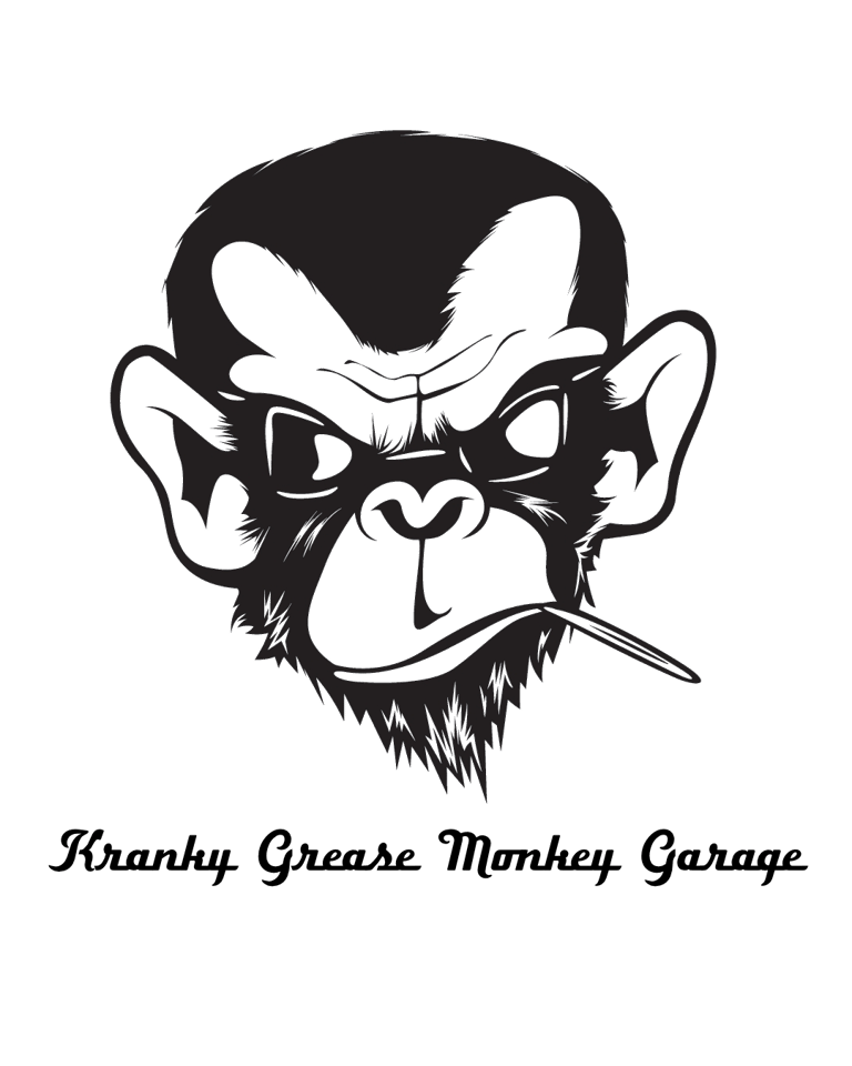 Kranky Grease Monkey Garage logo