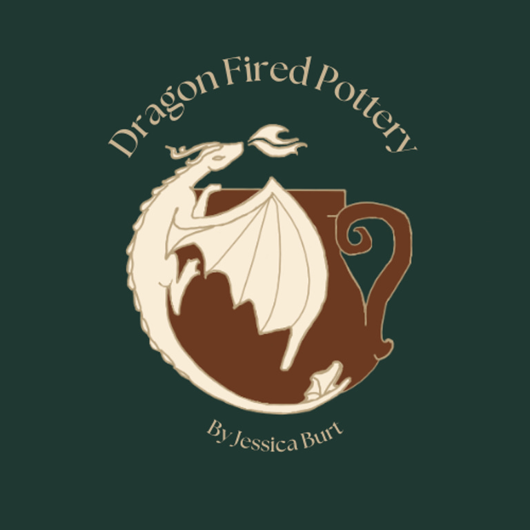 Dragon Fired Pottery logo
