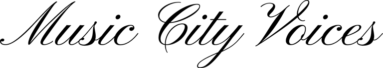 Music City Voices logo
