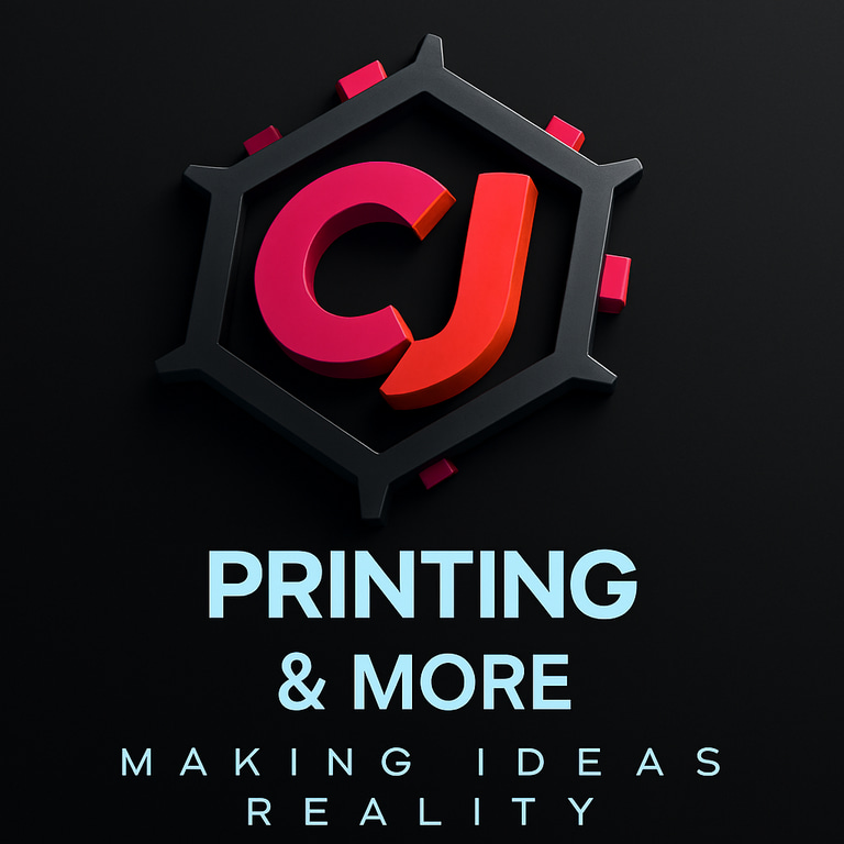 CJ printing & More logo
