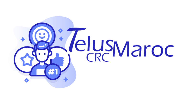 TELUS CRC MAROC logo