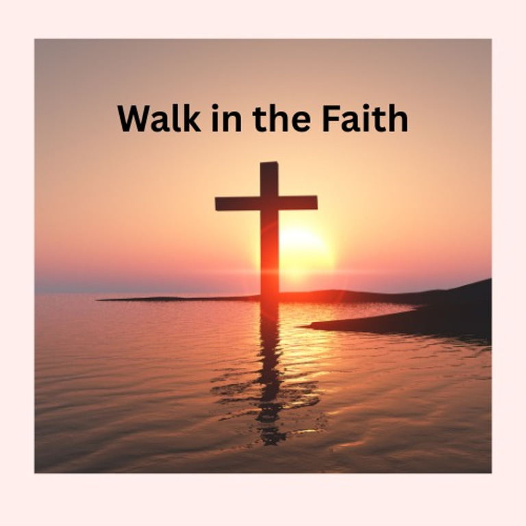Walk in the Faith. logo