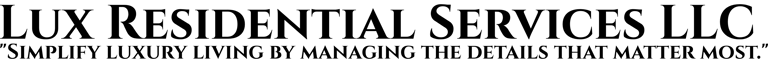 Lux Residential Services logo