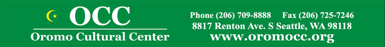 Oromo cultural Center logo