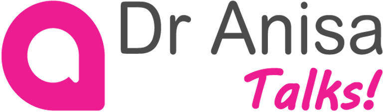 Dr Anisa Talks! logo
