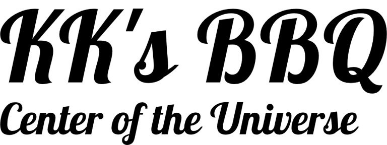 KK's BBQ - Center of the Universe logo