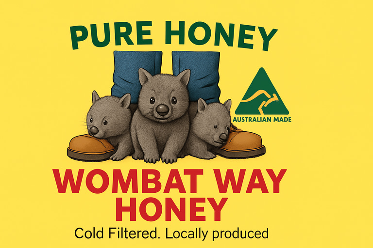 Wombat Way Honey company logo