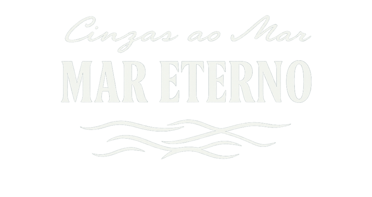 Mar Eterno - Cerimônia de Cinzas ao Mar  logo