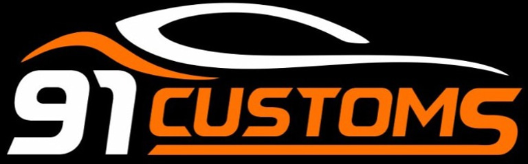 91 CUSTOMS logo