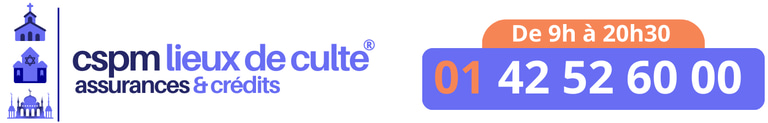 Assurance des lieux de cultes - CSPM Assurances logo