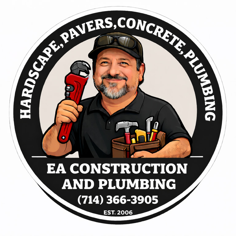 EA CONSTRUCTION logo