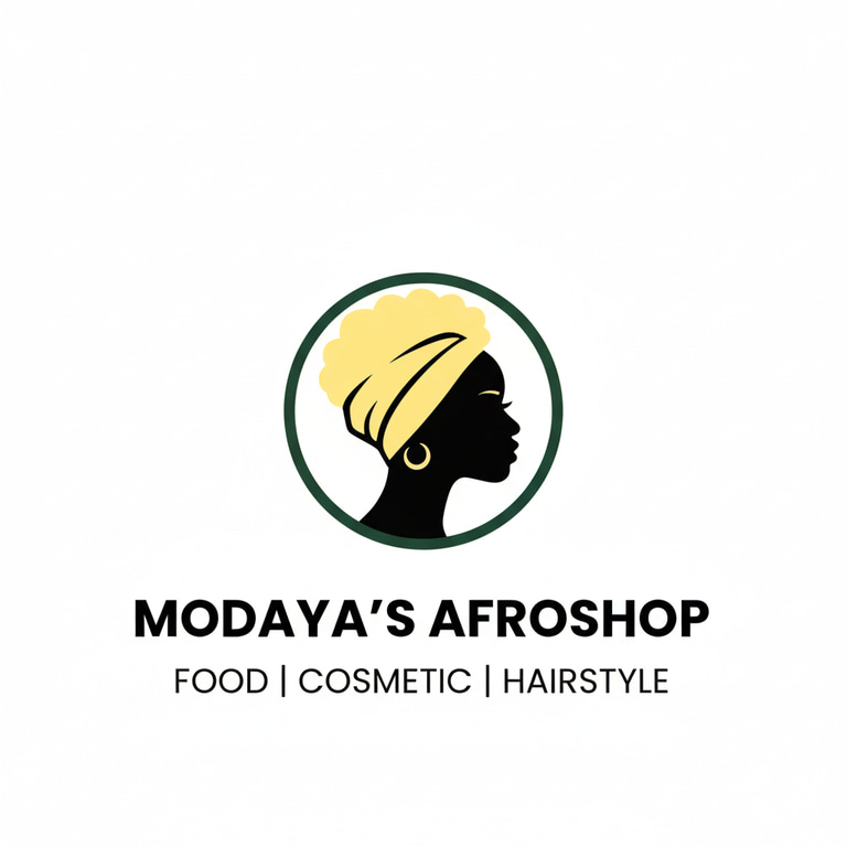 Modaya's Afroshop logo