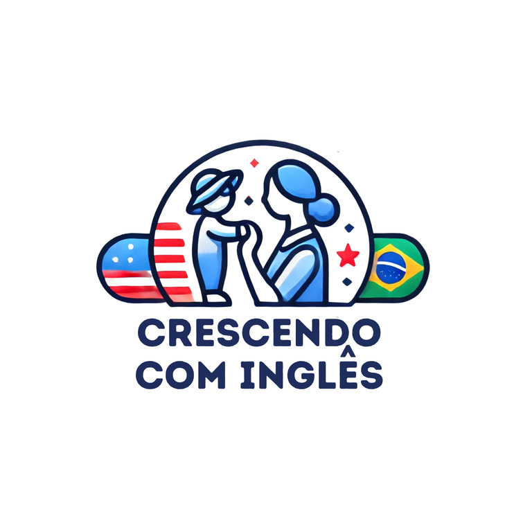 Crescendo Com Inglês - M~ea logo