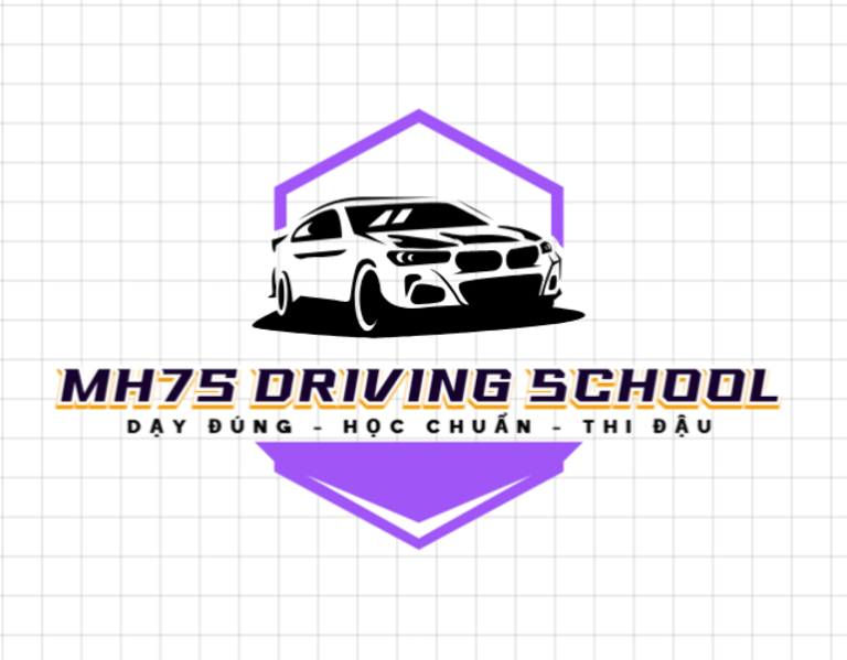 MH75 driving school logo