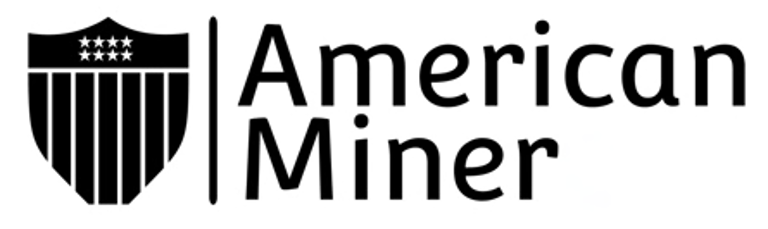 American Miner - Cryptocurrency mining equipment USA sales logo