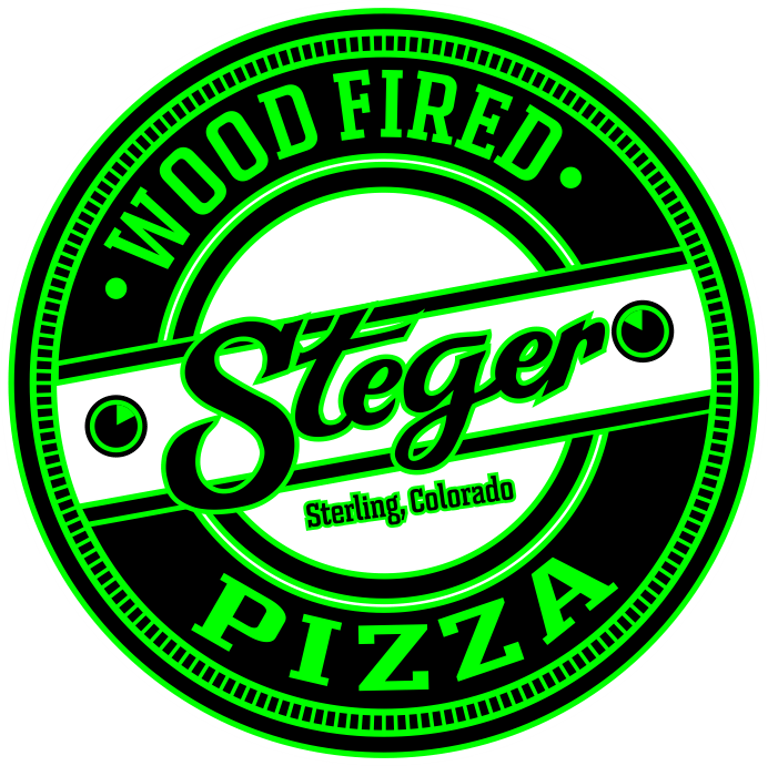 Steger's Wood Fired Pizza logo