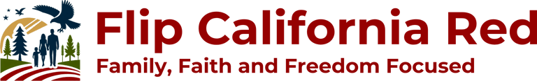 Flip California Red logo