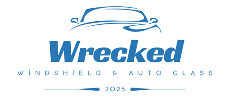 Wrecked Windshield and Auto Glass Repair logo