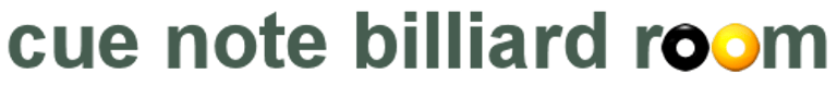 Cue Note Billiard Room logo