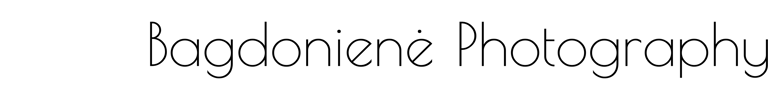 Bagdoniene Photography logo