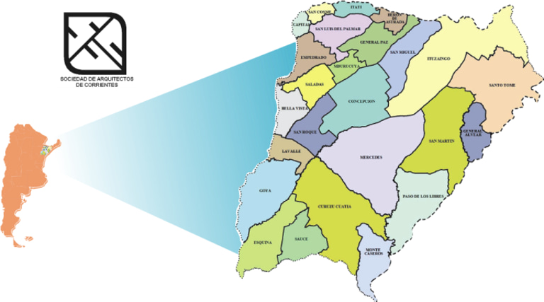 Sociedad de Arquitectos de Corrientes logo