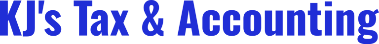 KJ's Tax and Accounting logo