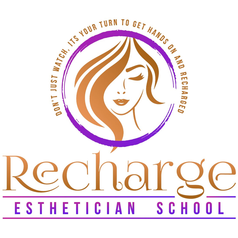 Recharge Esthetician School logo