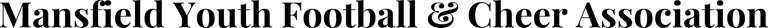 Mansfield Youth Football and Cheer Association logo
