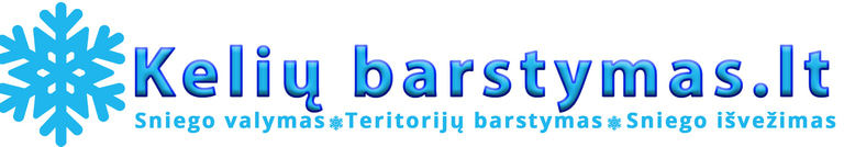 Druskos barstymas | Sniego valymas logo
