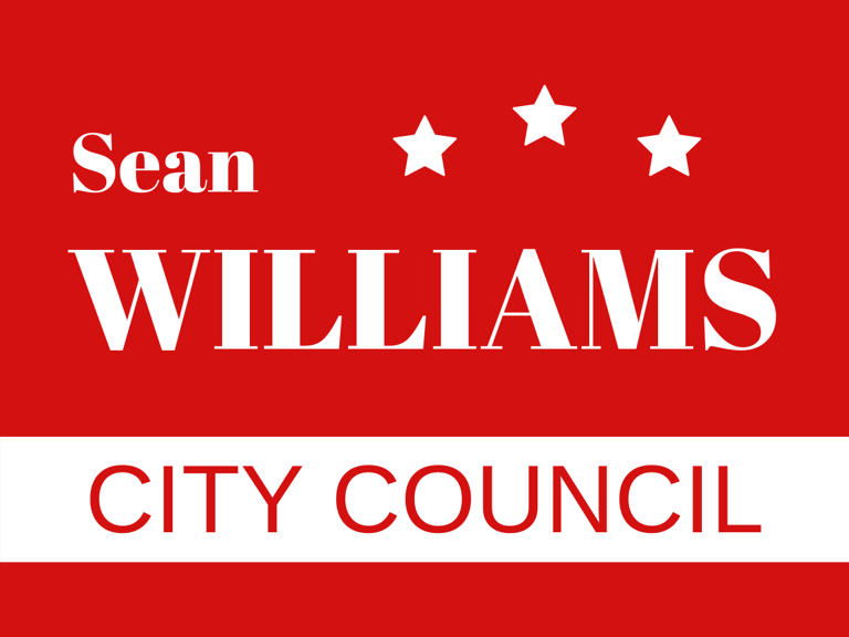 Sean For Dacula : RE-ELECT Sean Williams logo