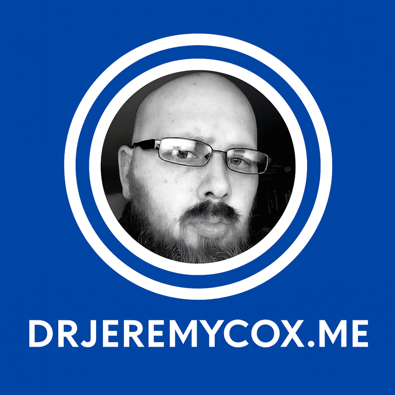 Dr Jeremy Cox Webmaster logo