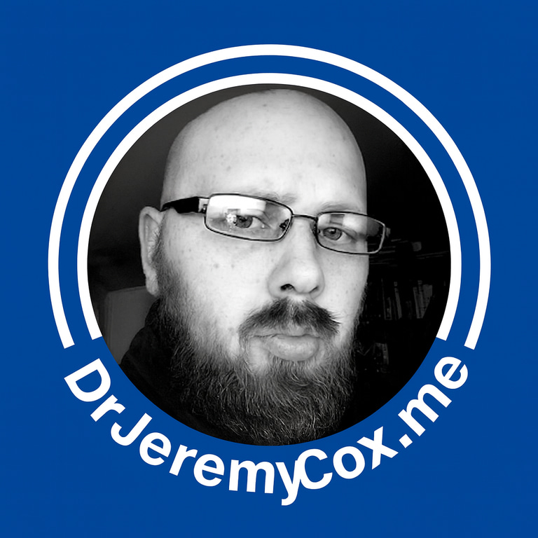 Dr Jeremy Cox Webmaster logo