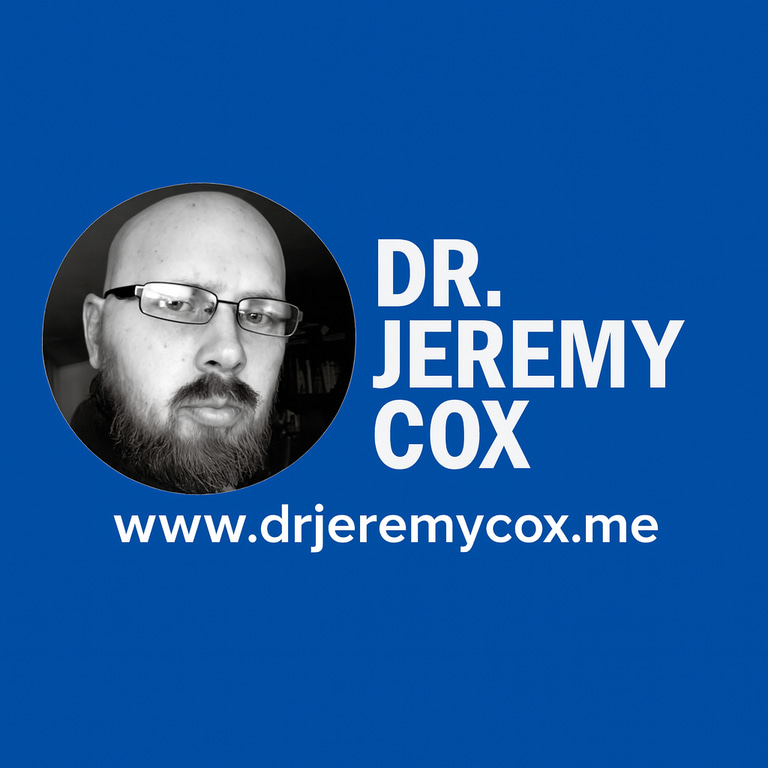 Dr Jeremy Cox Webmaster logo