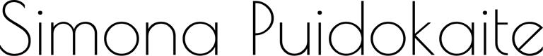 Simona Puidokaite logo