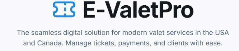 E-ValetPro logo