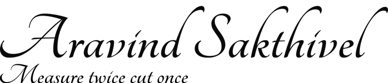 Aravind Sakthivel logo