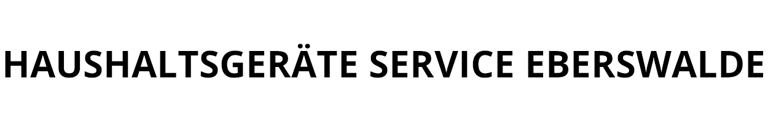 Haushaltsgeräte Service Eberswalde logo